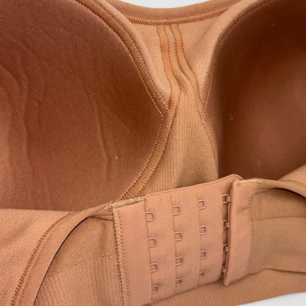 SHAPERMINT Wireless Shaping Bra Comfort Straps Stretch Seamless Tan Nude 4XL - Picture 10 of 12